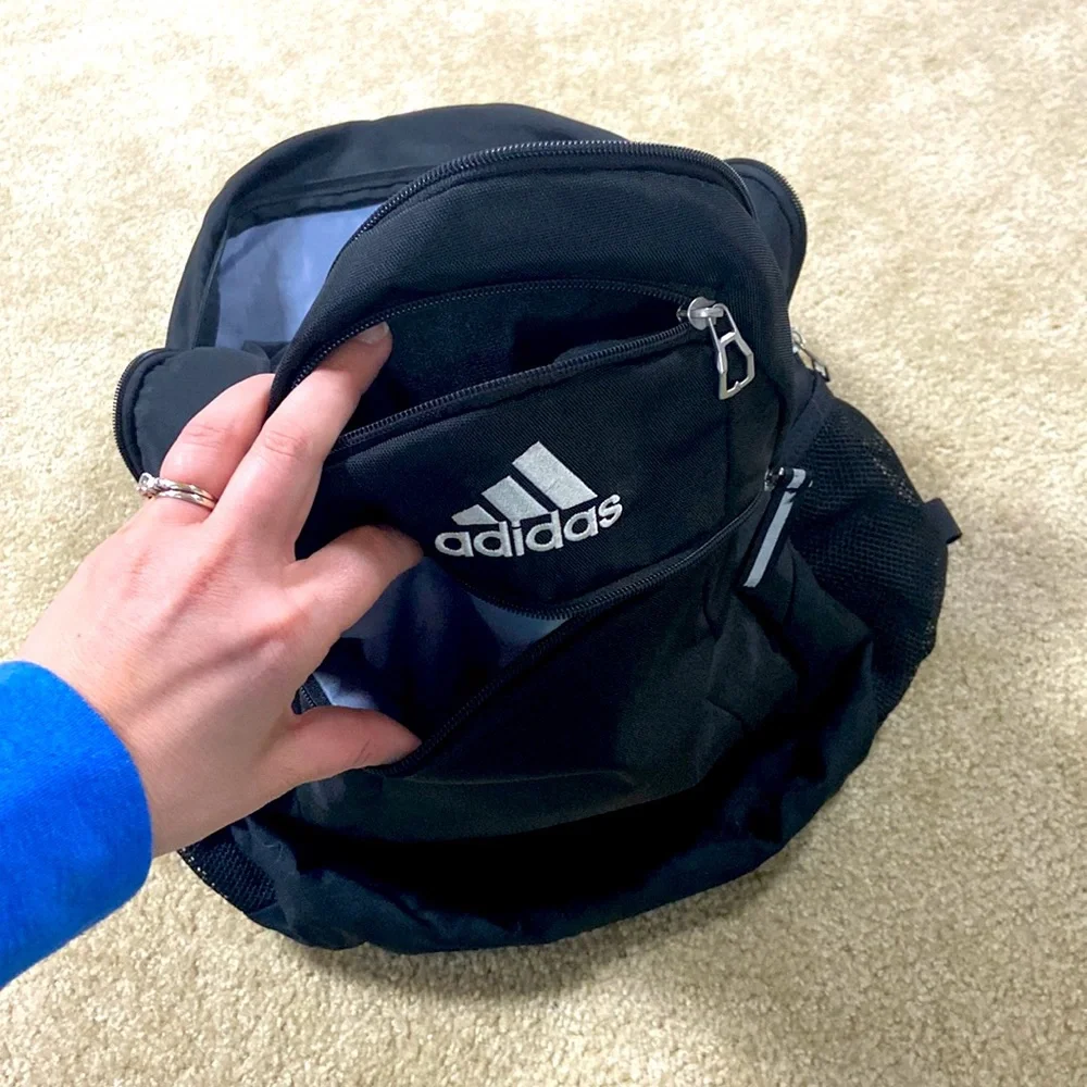 Adidas heavy duty padded backpack